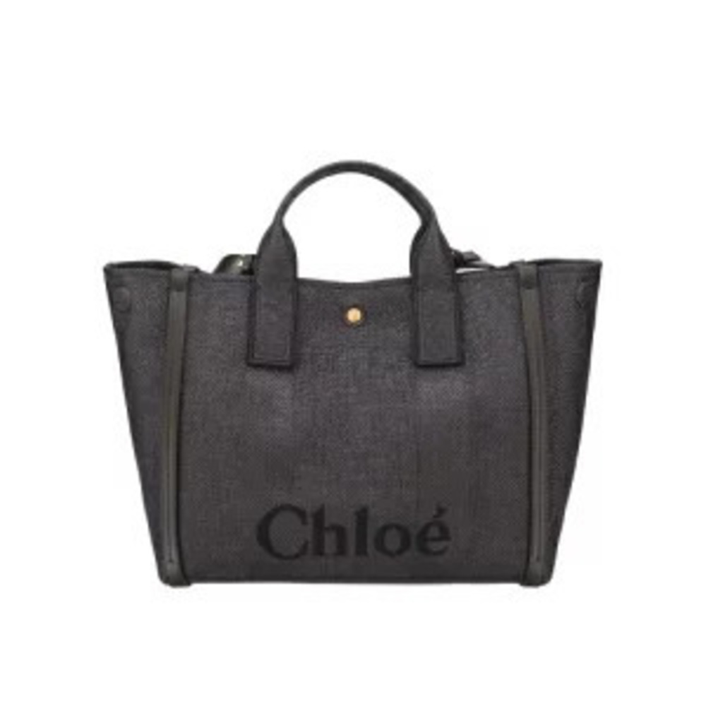 Chloe 2way Handbag black Navy Blue